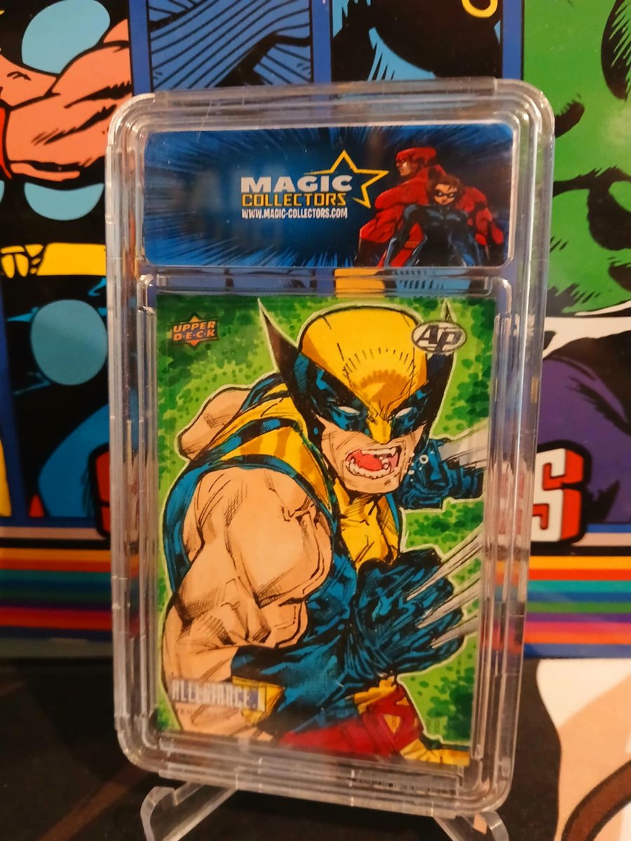 MCollectorsMars's tweet photo. Une #Sketchcard 1 of 1 ! #Wolverine #Upperdeck  Collector UNIQUE réalisé pour #MagicCollectors #Aubagne par @SpiderGuile . En vente exclusivement @eBay_FR Lien direct https://t.co/qB2mqDMcsW #Marvel #TradingCardTuesdays  #nonsportcard #xmen  #nonsportupdate @nonsportupdate @CardPurchaser