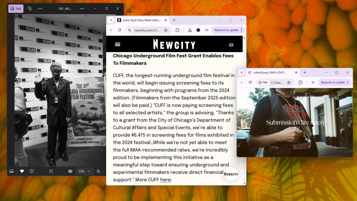 Chicago Underground Film Festival tweet media
