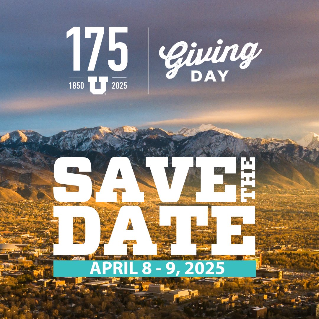 UofU_PARCKA's tweet photo. 🚨 Support PARCKA on #UGivingDay! 🚨
Join us in advancing addiction research, clinical care, and advocacy for those affected by substance use disorders. Your gift will make a real impact! 💙
Donate to #PARCKA this #UGivingDay April 8-9 #SupportPARCKA #UofU #GiveBack #StayTuned https://t.co/rYhGqHgbPt