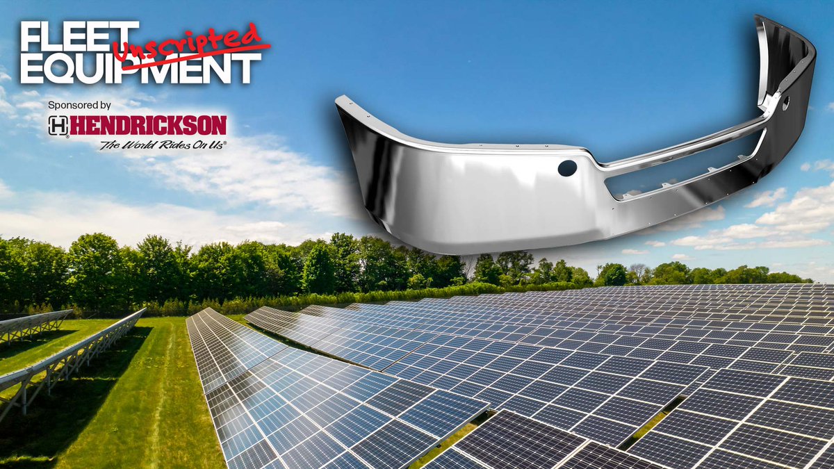 Fleet Equipment (@fleet_equipment) on Twitter photo Hendrickson’s solar-powered truck bumper manufacturing
bit.ly/3DbUrep
Watch the latest Unscripted to see how Hendrickson is leading the way in solar-powered truck manufacturing with its new solar farm in Illinois, investing in sustainability.
<a href="/HEND_INTL/">HENDRICKSON</a> Hendrickson’s solar-powered truck bumper manufacturing
bit.ly/3DbUrep
Watch the latest Unscripted to see how Hendrickson is leading the way in solar-powered truck manufacturing with its new solar farm in Illinois, investing in sustainability.
<a href="/HEND_INTL/">HENDRICKSON</a>