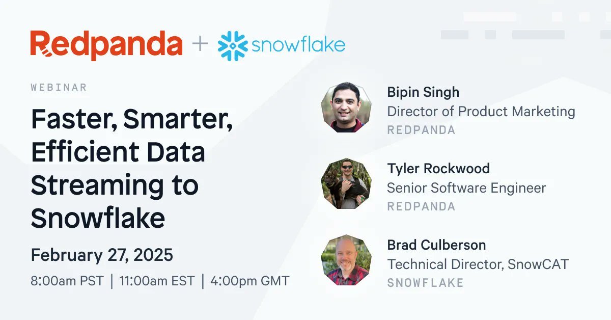 Redpanda Data tweet media