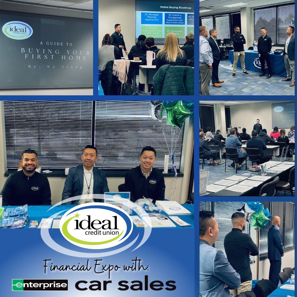 What an amazing event!
Ideal CU had the pleasure of visiting <a href="/Enterprise/">Enterprise</a> Car Sales to meet their fantastic team, discuss all things financial, and share the great products we offer.
Thank you, Enterprise Car Sales, for having us—it was such a fun day!#IdealCU #FinancialWellness