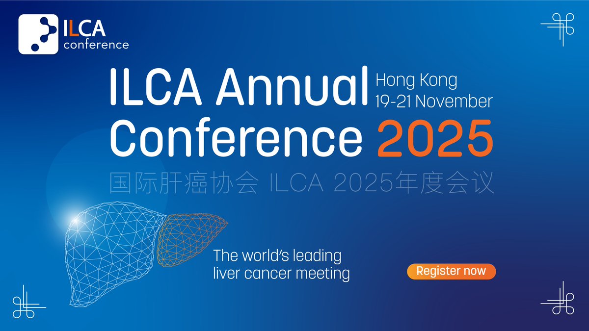 The wait is over! ⏳ #ILCA25 is back in Asia! 🌏 

Join us in Hong Kong (Nov 19-21) for a unique opportunity to connect with global experts and advance #livercancer care. Don’t miss the super early bird rates! 💥

➡️ Secure your spot: ilcalive.org/annual-confere…