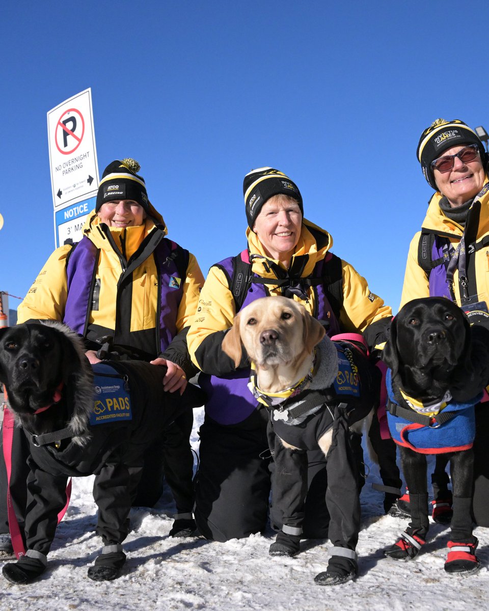 InvictusGames25's tweet image. A huge thank you to PADS and our four-legged fur-iends for bringing so much joy, comfort, and support throughout #IG25. You’ve been pawsitively amazing and High-Fives are deserved all around! 🐾
#SharedJourney