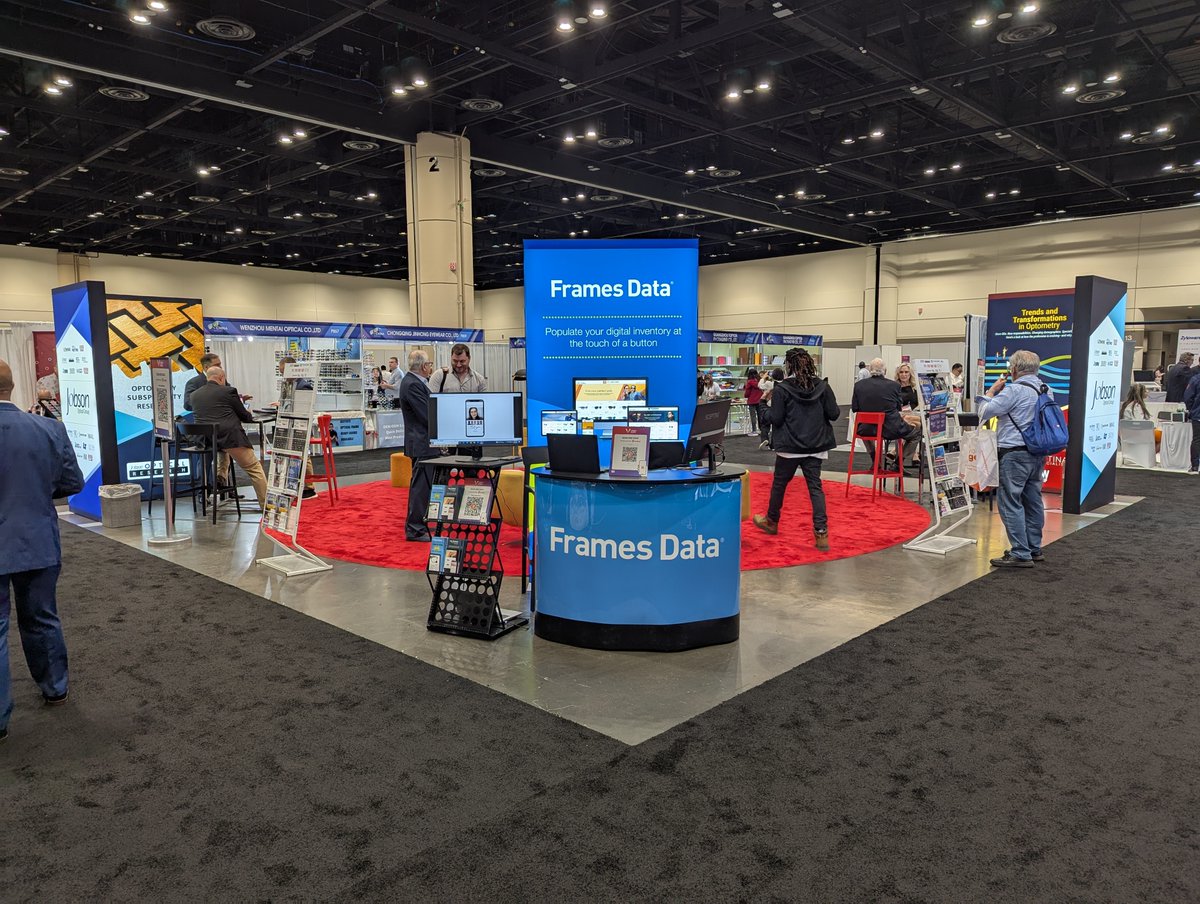 FramesData's tweet image. Visit us at Vision Expo booth P955!