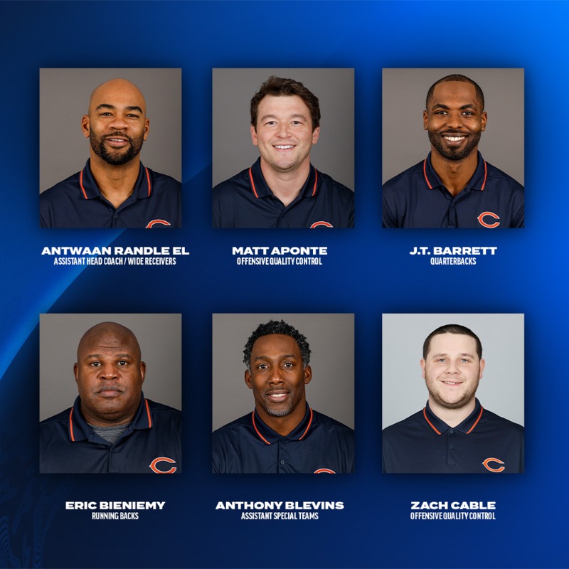 ChicagoBears's tweet photo. Our 2025 coaching staff is set