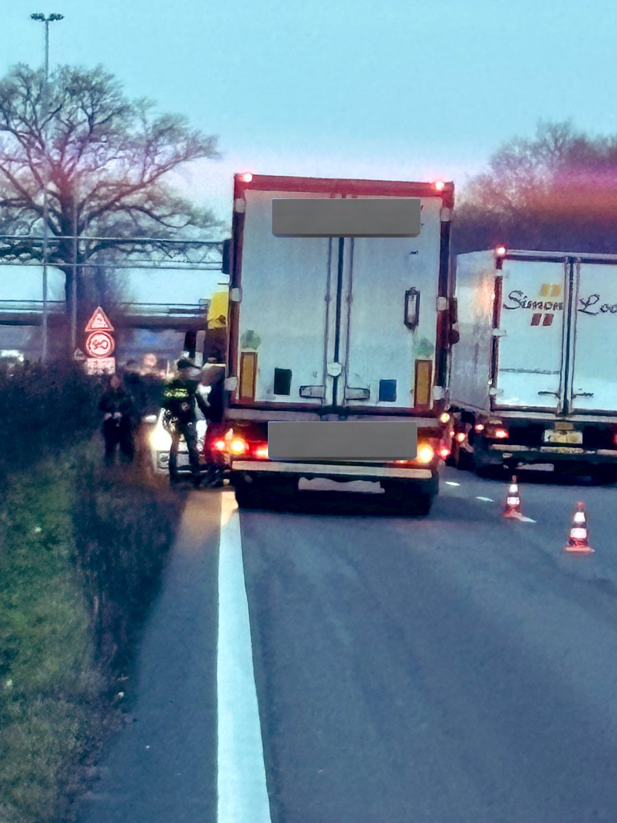 Ongeluk op de A58 nabij Bavel, geen gewonden