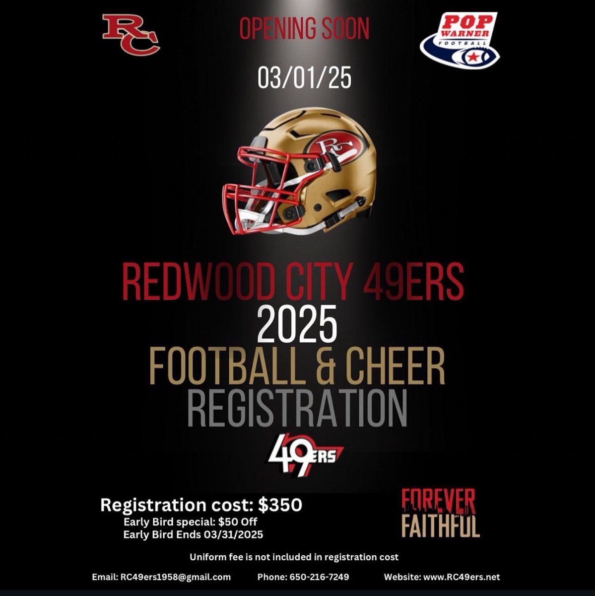 rc49ers's tweet photo. Register Early!! Early Bird Discounts &amp; Payment Plans available! https://t.co/bayMjlq8WJ