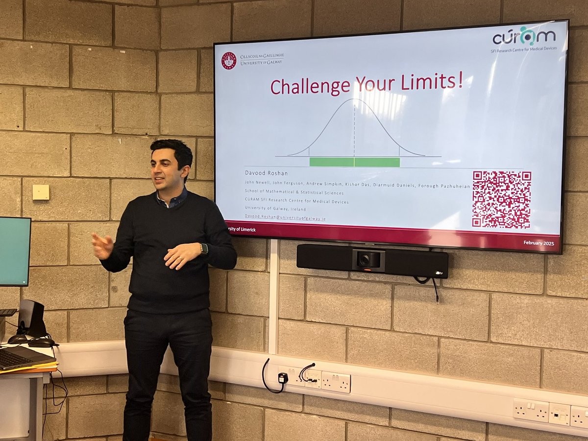 Shirin (@shirinmgh) on Twitter photo Thanks to <a href="/RoshanDavood/">Davood Roshan</a> for a great talk on “Challenge Your Limits” in our <a href="/MACSIMaths/">MACSI</a> research seminar series.
<a href="/sci_engUL/">Faculty of Science & Engineering | UL</a> <a href="/UL_Research/">UL Research</a> <a href="/CURAMdevices/">CÚRAM</a> <a href="/uniofgalway/">Ollscoil na Gaillimhe | University of Galway</a> Thanks to <a href="/RoshanDavood/">Davood Roshan</a> for a great talk on “Challenge Your Limits” in our <a href="/MACSIMaths/">MACSI</a> research seminar series.
<a href="/sci_engUL/">Faculty of Science & Engineering | UL</a> <a href="/UL_Research/">UL Research</a> <a href="/CURAMdevices/">CÚRAM</a> <a href="/uniofgalway/">Ollscoil na Gaillimhe | University of Galway</a>