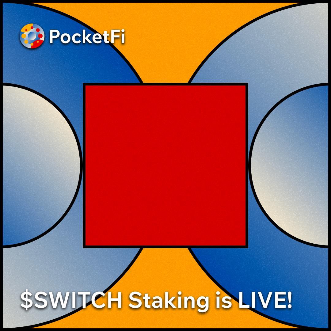 🟥 𝗧𝗵𝗲 𝗠𝗮𝗴𝗶𝗰 𝗕𝘂𝘁𝘁𝗼𝗻 𝗶𝘀 𝗛𝗲𝗿𝗲: $𝗦𝗪𝗜𝗧𝗖𝗛 𝗦𝘁𝗮𝗸𝗶𝗻𝗴 𝗶𝘀 𝗟𝗜𝗩𝗘!

🗂 Stake $SWITCH (from 10 tokens), collect rewards, and claim exclusive SBT NFT — from 5k $SWITCH staked, a badge of commitment, forever on-chain.

📊 All staking rewards are sourced