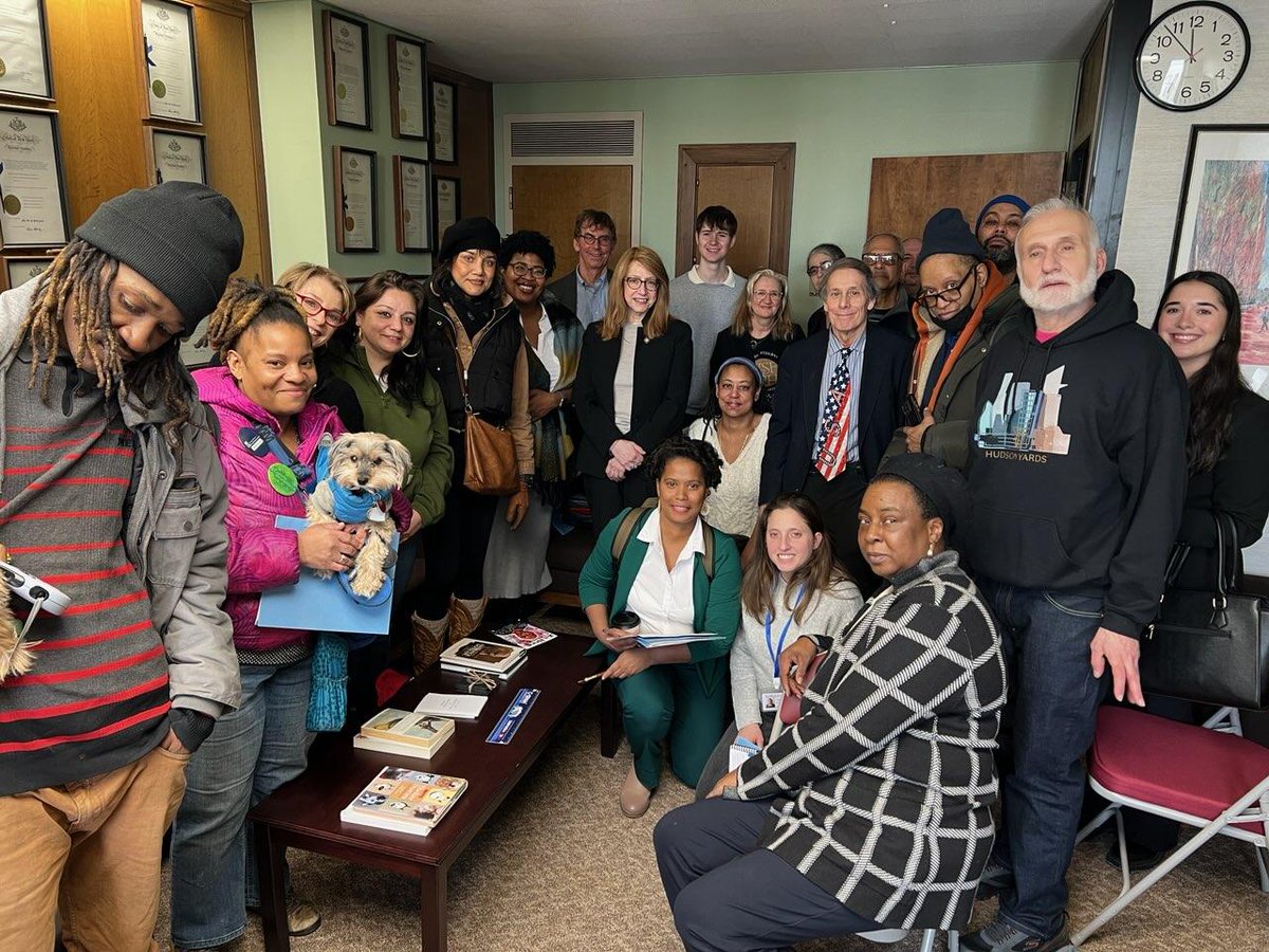 West Side Federation (@wsfssh) on Twitter photo Joined SHNNY for Lobby Day to push for:
1️⃣ Supportive Housing Modernization Act
2️⃣ $256M for HHAP after 2024 depletion
3️⃣ 7.8% COLA for human service workers
Fighting for change in supportive housing & human services! #WSFSSH #Advocacy #SupportiveHousing #HumanServices Joined SHNNY for Lobby Day to push for:
1️⃣ Supportive Housing Modernization Act
2️⃣ $256M for HHAP after 2024 depletion
3️⃣ 7.8% COLA for human service workers
Fighting for change in supportive housing & human services! #WSFSSH #Advocacy #SupportiveHousing #HumanServices