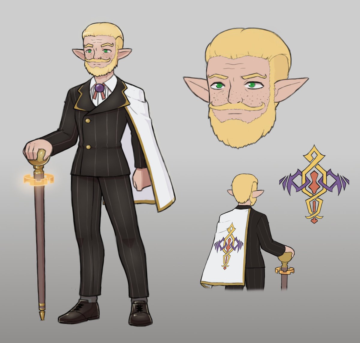 Character design Comm for
<a href="/JackSlattery922/">Lightning's Shadow</a>