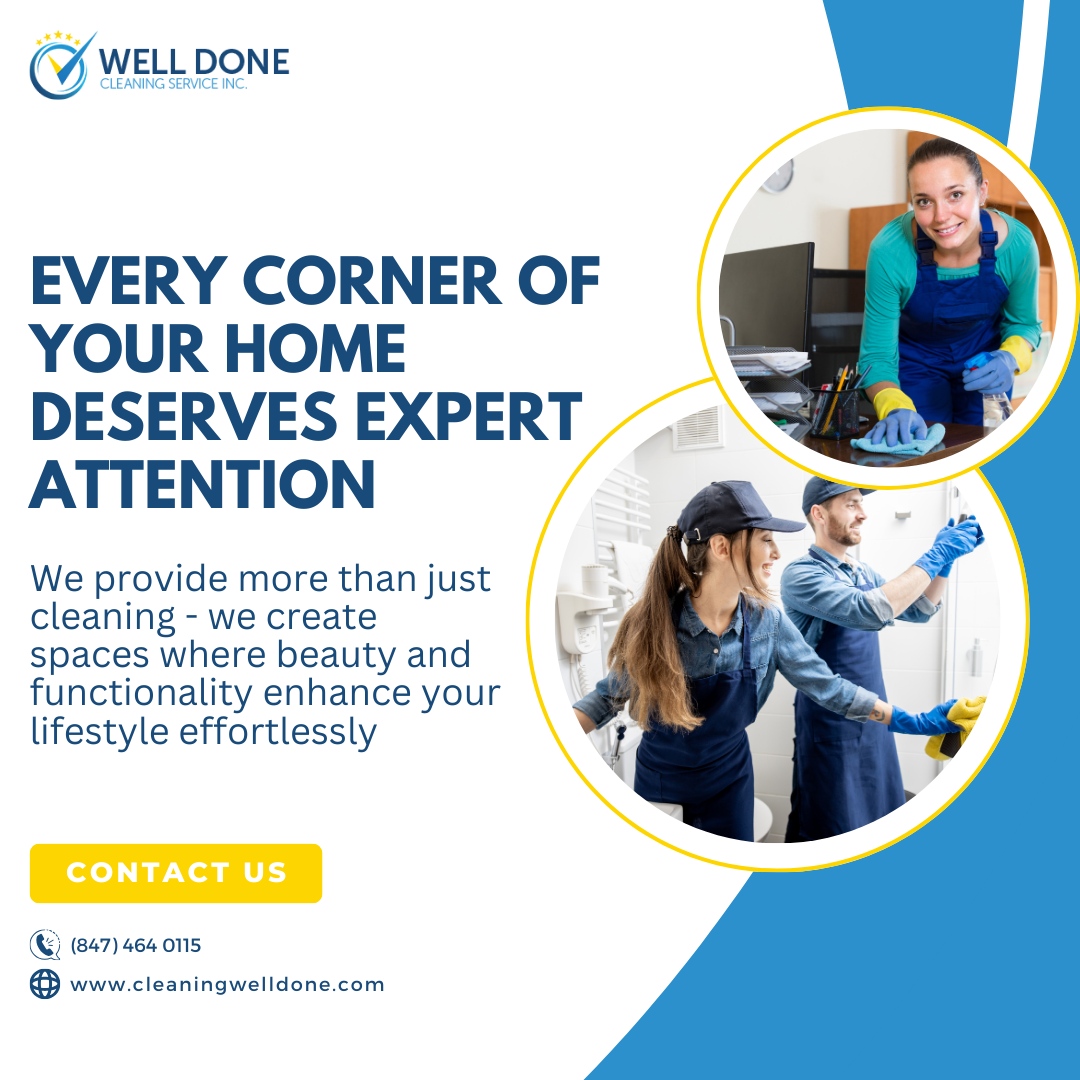 WellDoneCleaned's tweet image. We understand that your space deserves more than just a clean — it deserves transformation. Our expert team ensures every inch reflects beauty, comfort, and functionality seamlessly.

#welldonecleaningservice #cleaning #professionals #cleaningservice