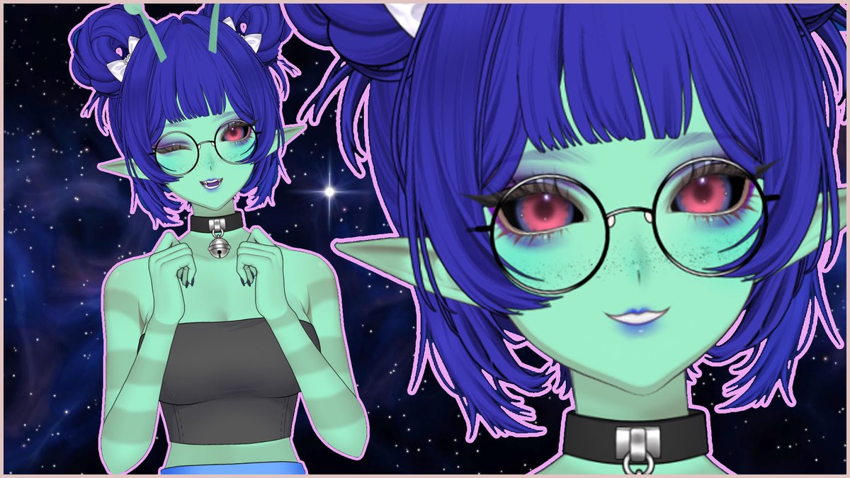 Hey Earthlings, I Am Testing And Showing Off The New Customizable Model Made By The Talented <a href="/suiika___/">Suiika Customizable Model OUT NOW!</a> ✨

Come Hang Out? Going To Be A Lot Of Yapping And Maybe Even Some Cozy Games 💚

Links In My Profile Because The Algo Is Fun Like That 💀