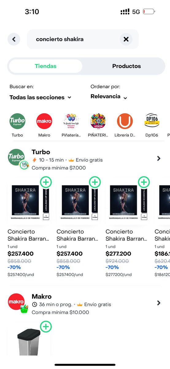 Medinnar__'s tweet photo. Datos que hay que dar #rappi #conciertoshakirabarranquilla https://t.co/7lyVO7HvQQ