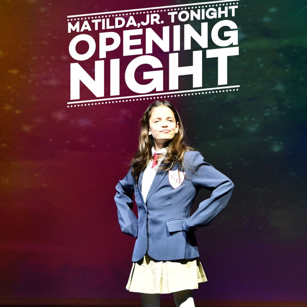It's Opening Night for Mary Ellen Henderson's production of Matilda Jr!  Doors open at 6:30 p.m.  Curtain rises at 7 p.m. While pre-sale tickets are sold out, Tickets are still available at the door for ALL Shows!  Cash or Credit Card accepted!  See you there!