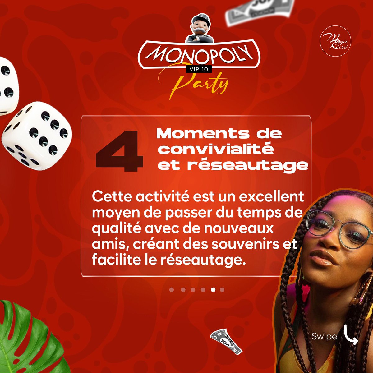 Etes vous prêt pour la partie? 😍

#monopoly #magicrecre #jeux #finance #negociation #reseautage