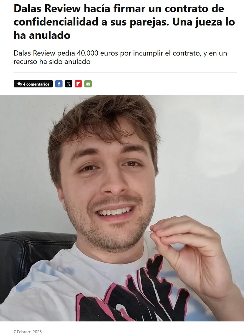 RIN__WAA's tweet photo. @desi_laboss @DalasReview Dalas tiene dos denuncias de sus ex por violencia de género ,por alguna razón les hacía firmar un contrato de confidencialidad en el cual ellas no podían hablar nada sin su permiso  y ninguna información negativa de su relación podía salir al publico. Estas informada? https://t.co/23uj4hrgvb