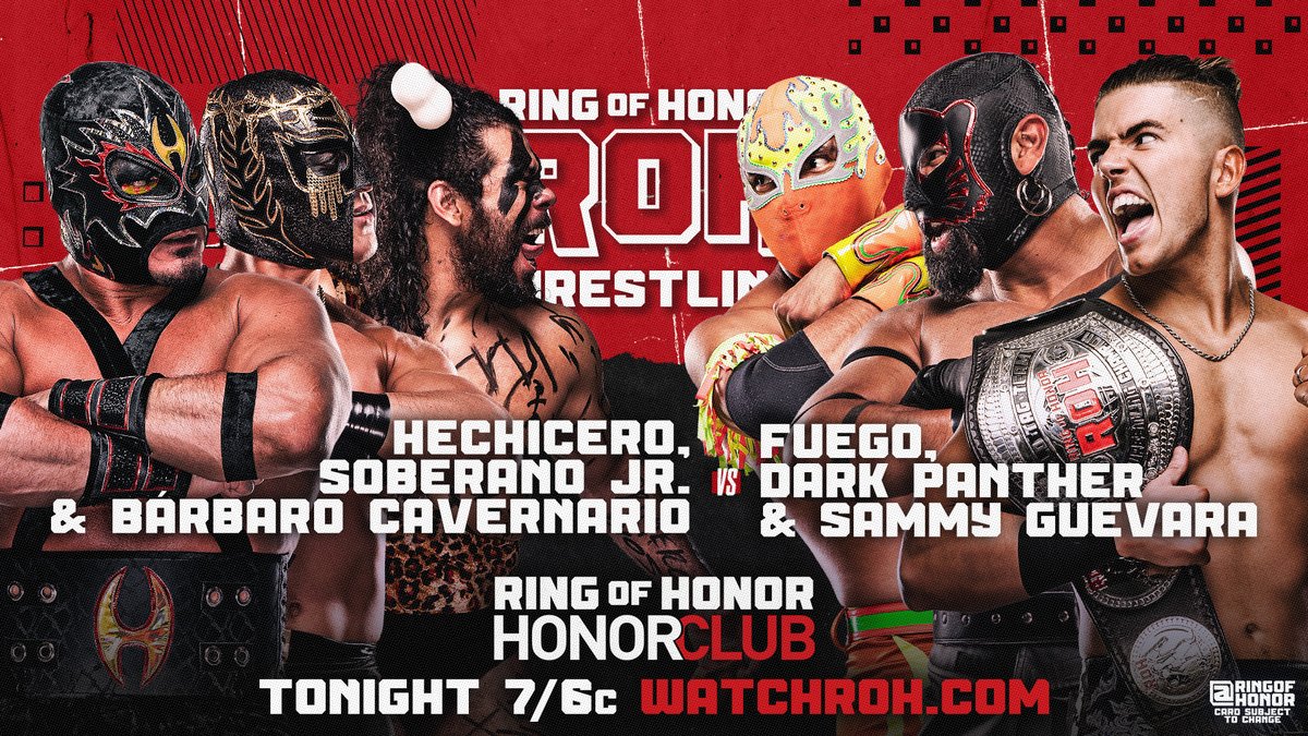Super_Baby_Dean's tweet image. 👊🐾🐾👊ROH EPISODE # 104 ON ROHTV PREVIEW FEB. 20, 2025!👊🐾🐾👊

#ROH   #ROHTV   #PREVIEW   #HECHICERO   #SOBERANOJR   #BARBAROCAVERNARIO   #FUEGO   #DARKPANTHER   #SAMMYGUEVARA   #GATESOFAGONY   #KOMANDER   #LEEJOHNSON   #BILLIESTARKZ   #RACHELELLERING   #ABADON   #WHEELERYUTA