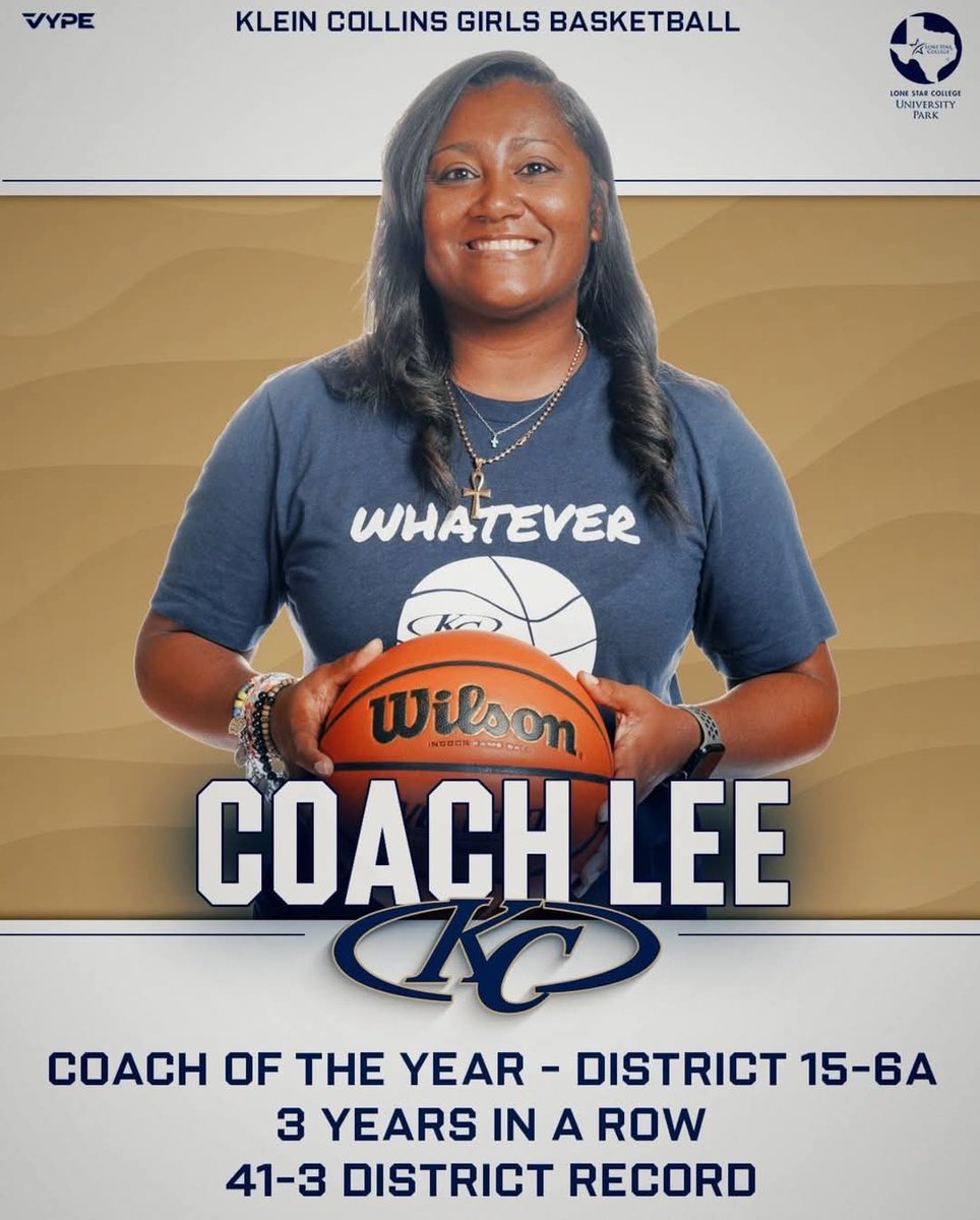 Coach Lee did something the Cheifs couldn't and pulled off a 3-Peat!!!! Congratulations on being named Coach of the Year! We appreciate your dedication and support to all of the girls athletic programs!!!