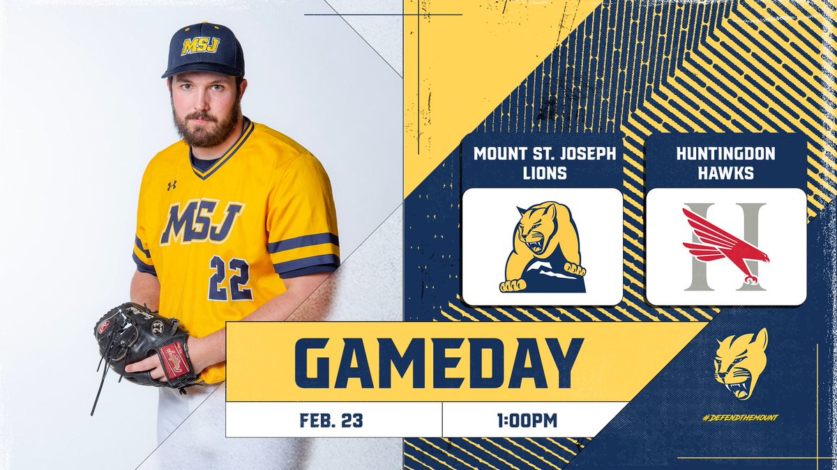 MSJ_Lions's tweet image. ⚾| #GAMEDAY
🆚| Huntingdon
⏰| 1:00pm
📌| Huntingdon College (Montgomery, AL)
📺| tinyurl.com/bdz3dxn7
📊| tinyurl.com/3jnx83az