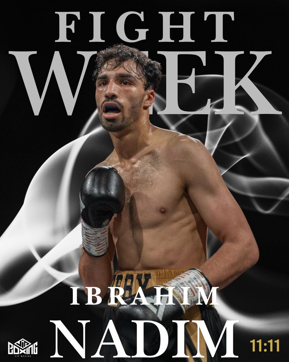 vipboxing's tweet image. Cental Area Super Featherweight Champion Ibrahim ‘Ibby’ Nadim is weighed in and ready to go tomorrow night in Bolton! 🔥

#BackInAction | #IbbyNadim | #TeamVIP | #FridayFightNight | #FightWeek | @ibrahimnadim8 | @SpeakPaul | @HitmanHatton