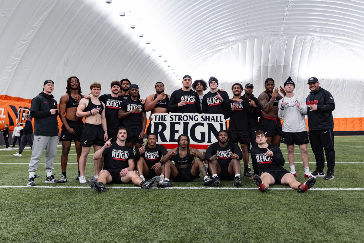 Crew 1️⃣ takes the throne this week! 
#TheStrongShallReign x #Bearcats