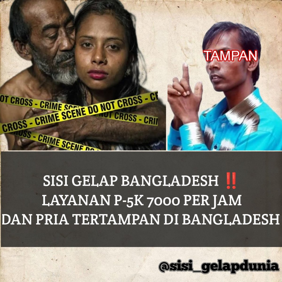 zona_trendrink's tweet image. SISI GELAP BANGLADESH ‼️

Negara dengan layanan p-35k termurah sampai pria tertampan didunia 😱

-A THREAD