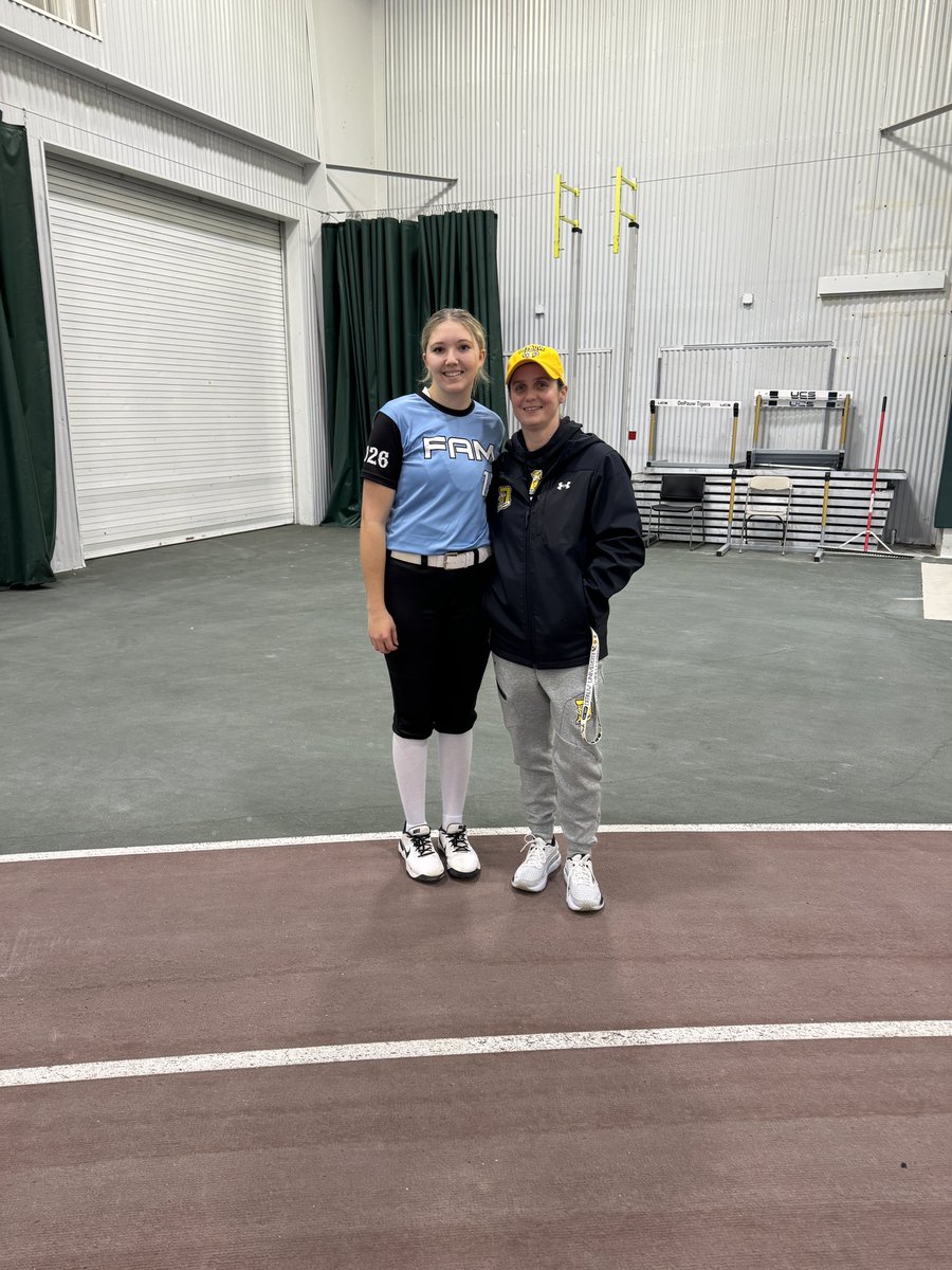 Ali Hassler (@alihassler2026) on Twitter photo Thank you <a href="/DePauwSoftball/">DePauw Softball</a> for having me at your camp this past Sunday! I had a lot of fun meeting new people and meeting Coach Anderson! I had fun learning some new drills.
<a href="/FAM2526garland/">FAM 18U Garland</a> Thank you <a href="/DePauwSoftball/">DePauw Softball</a> for having me at your camp this past Sunday! I had a lot of fun meeting new people and meeting Coach Anderson! I had fun learning some new drills.
<a href="/FAM2526garland/">FAM 18U Garland</a>