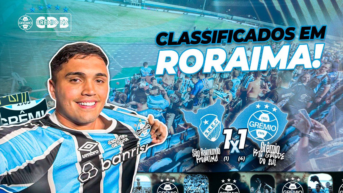 VÍDEO NOVO NO CANAL!✈️🇪🇪🏆

Nesse, a ida até Roraima para a estreia do Grêmio na Copa do Brasil contra o São Raimundo.

Viagem, conhecendo a cidade, muitas histórias dos gremistas de lá, pré-jogo, cantoria, apreensão e festa com a classificação.

LINK: youtu.be/lNJImriD3Gk?si…