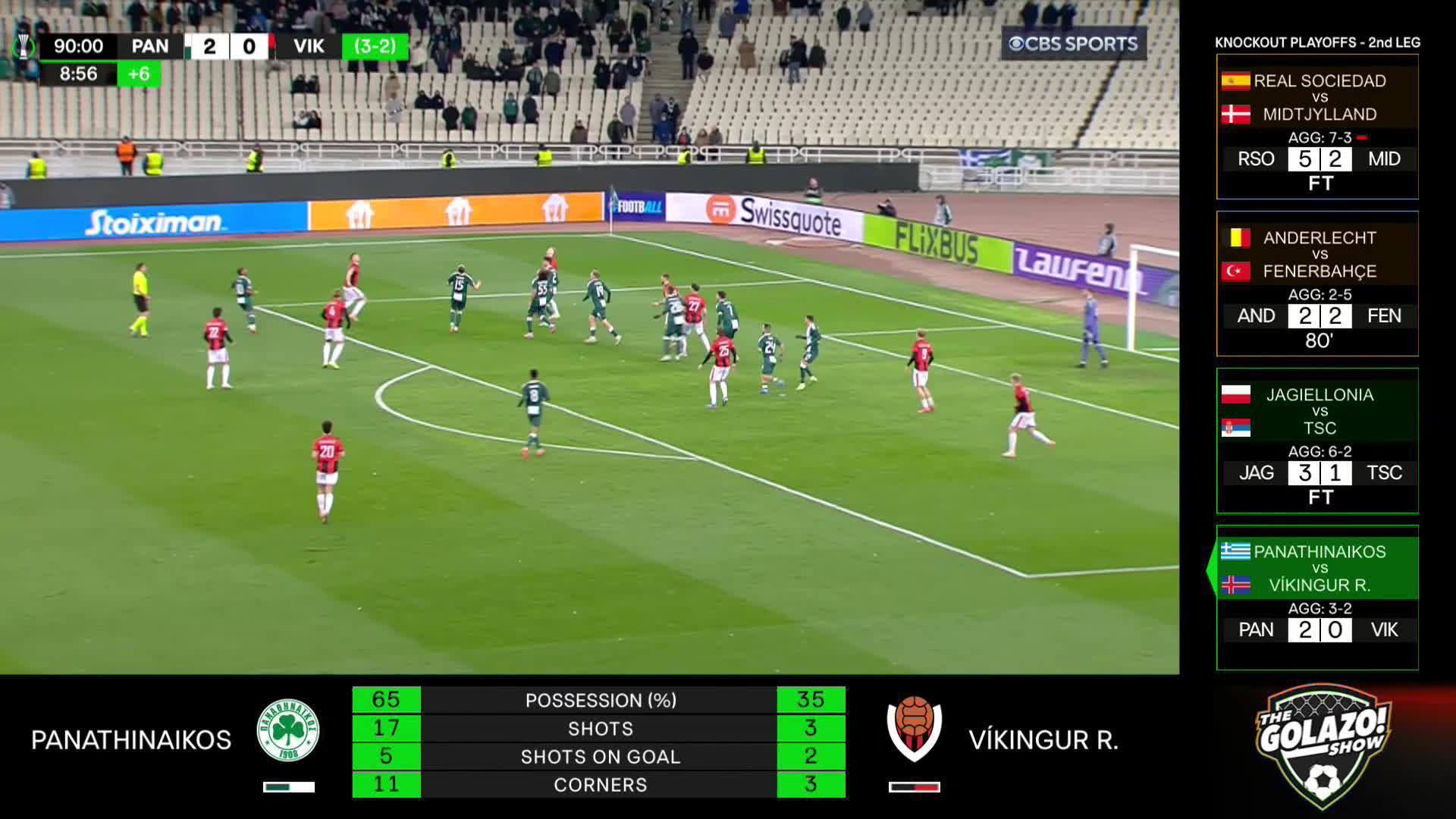 Kenneth Taylor sends the keeper the wrong way and puts Ajax in front on agg. with 27 minutes left in extra time 💥