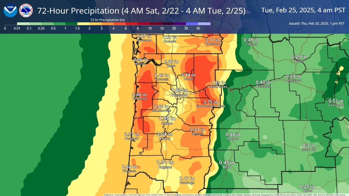 NWS Portland tweet media