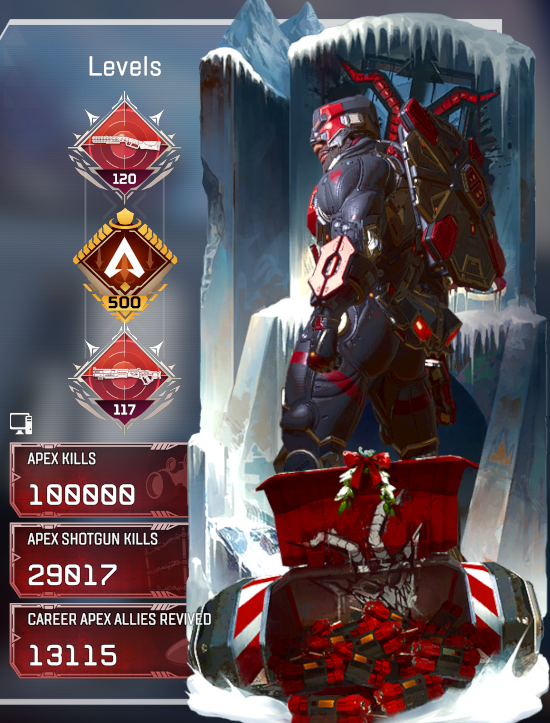 LevelsEditing's tweet image. THE FIRST NEWCASTLE TO HIT 100,000 KILLS IN APEX!!!!!