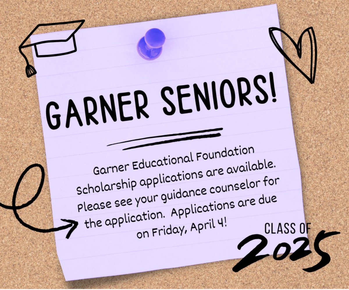 Garner Education Foundation tweet media