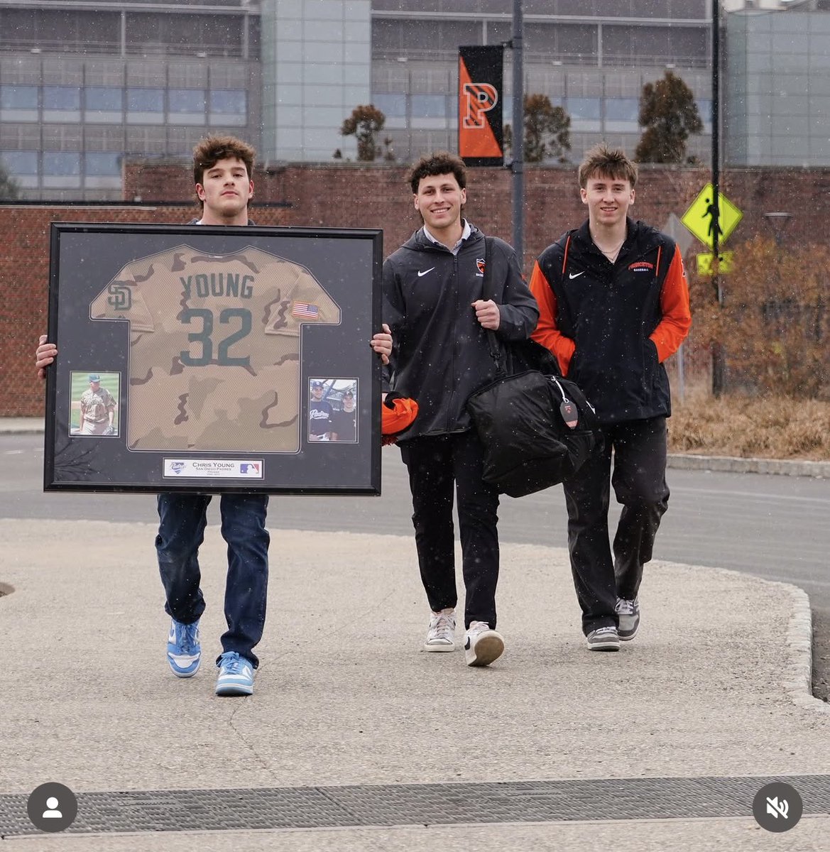 Coach (@coachbradley9) on Twitter photo Every year the older players tell a freshman that we always bring the framed Chris Young <a href="/Padres/">San Diego Padres</a> jersey with us on the first trip! 😂😂😂
Once again a rookie falls for this prank!! 🤦🏼🤦🏼🤦🏼
<a href="/PUTigerBaseball/">Princeton Baseball</a>
<a href="/PUTIGERS/">Princeton Tigers</a> Every year the older players tell a freshman that we always bring the framed Chris Young <a href="/Padres/">San Diego Padres</a> jersey with us on the first trip! 😂😂😂
Once again a rookie falls for this prank!! 🤦🏼🤦🏼🤦🏼
<a href="/PUTigerBaseball/">Princeton Baseball</a>
<a href="/PUTIGERS/">Princeton Tigers</a>