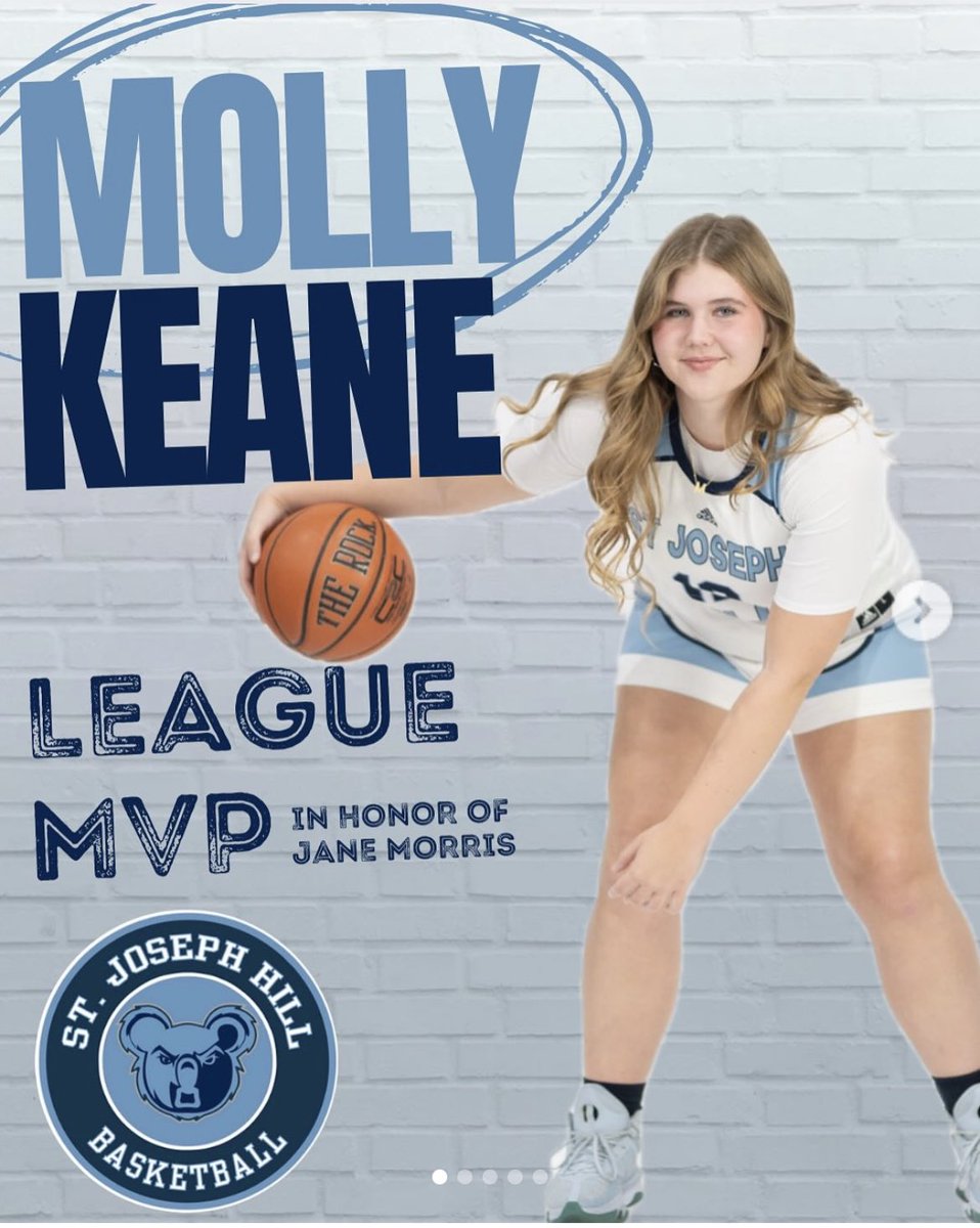 NJ Raptors Basketball (@raptors_nj) on Twitter photo Congratulations to Senior Molly Keane of St. Joseph Hill on being named CHSAA tier 2 League MVP for the 2024-25 season. <a href="/Molly_Keane12/">Molly Keane</a> Congratulations to Senior Molly Keane of St. Joseph Hill on being named CHSAA tier 2 League MVP for the 2024-25 season. <a href="/Molly_Keane12/">Molly Keane</a>