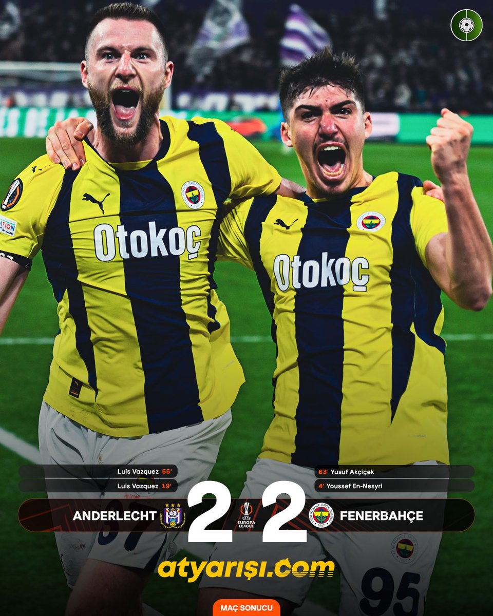 Fenerbahçe, UEFA Avrupa Ligi'nde son 16'da. 🐴 <a href="/atyarisicom/">atyarisi</a> #işbirliği