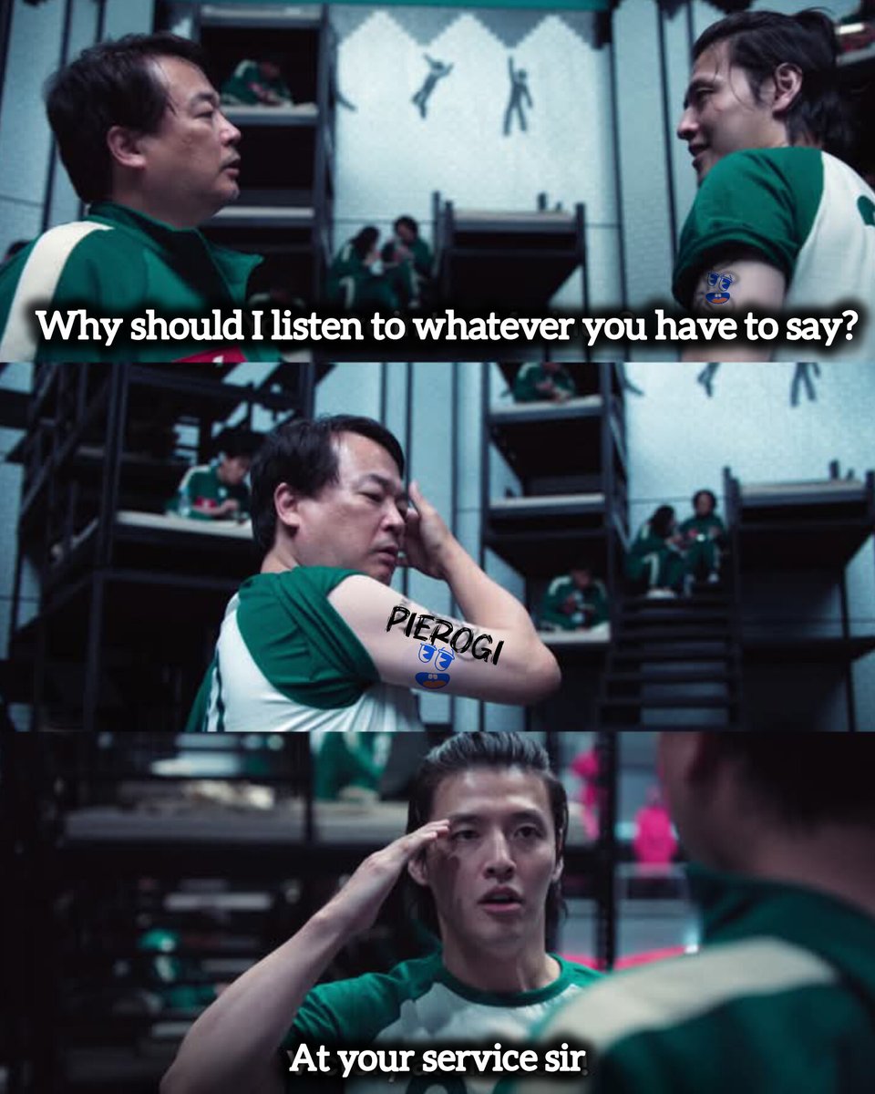 0xRunner626's tweet photo. Give respect to who is due 🫡 
@pierogiesio 
#Pierogies
#PIRGS
#MemeContest https://t.co/fIryAZR25e