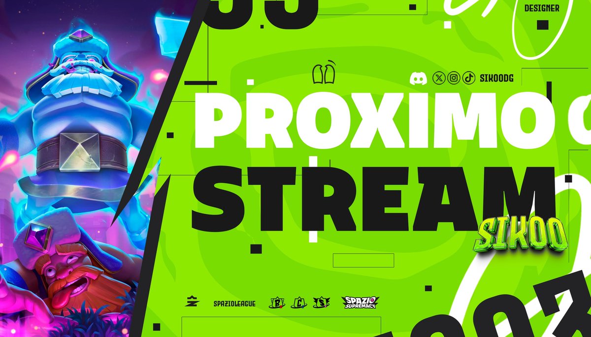 Directo hoy!!! 👻

Vamos a darle a Clash para subir a última liga 👀

Nos activamos en 1hora
