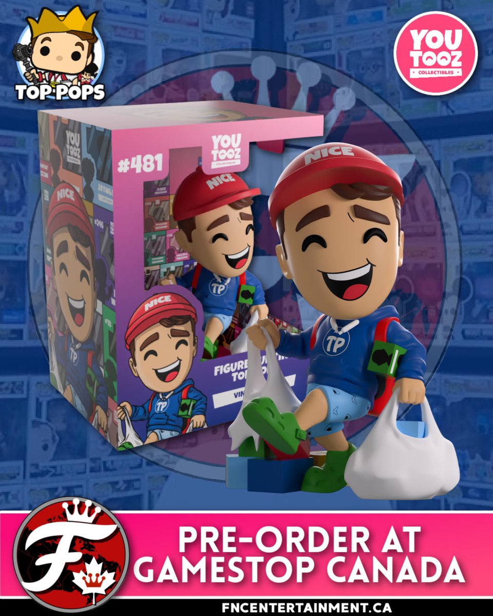 Available For Pre-Order to GameStop Canada

YouTooz Original - Figure Hunting Top Pops

Estimated release date: June 27th, 2025
Price: $39.99
Product code: 796580

Note: Not all GS locations will receive the same stock or at the same time. Check your local GS for availability.