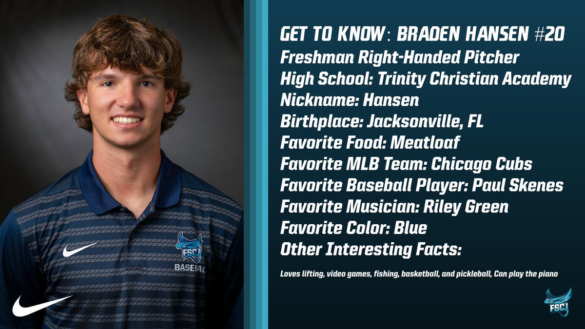 Meet the Mantas!

Get to know <a href="/BradenHansen20/">Braden Hansen</a>