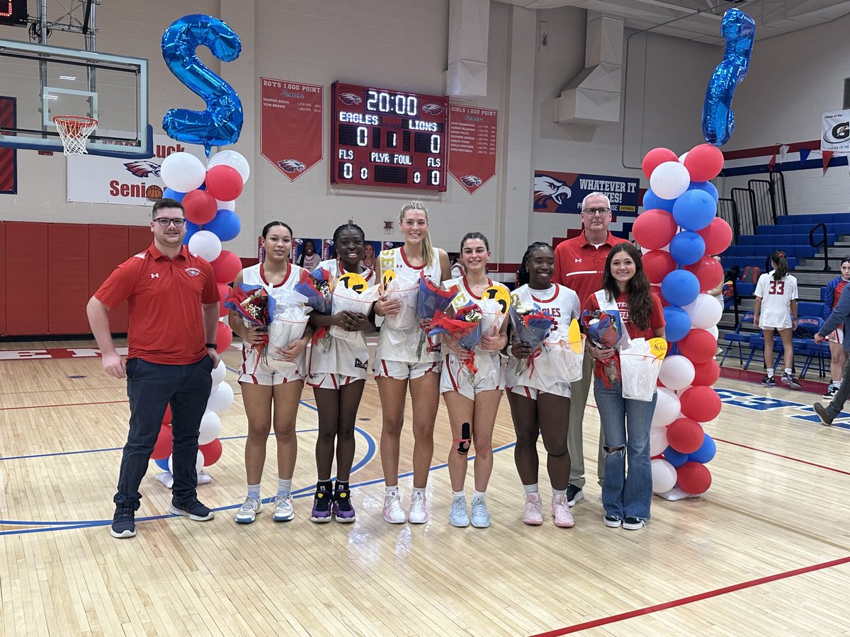Congratulations to our Eagles Girls Varsity Basketball Seniors, Class of 2025!!! Thank you for your  leadership and mentorship of the younger players and all you have done for CHS basketball. Keep soaring and remember…Once an Eagle, Always an Eagle!!!