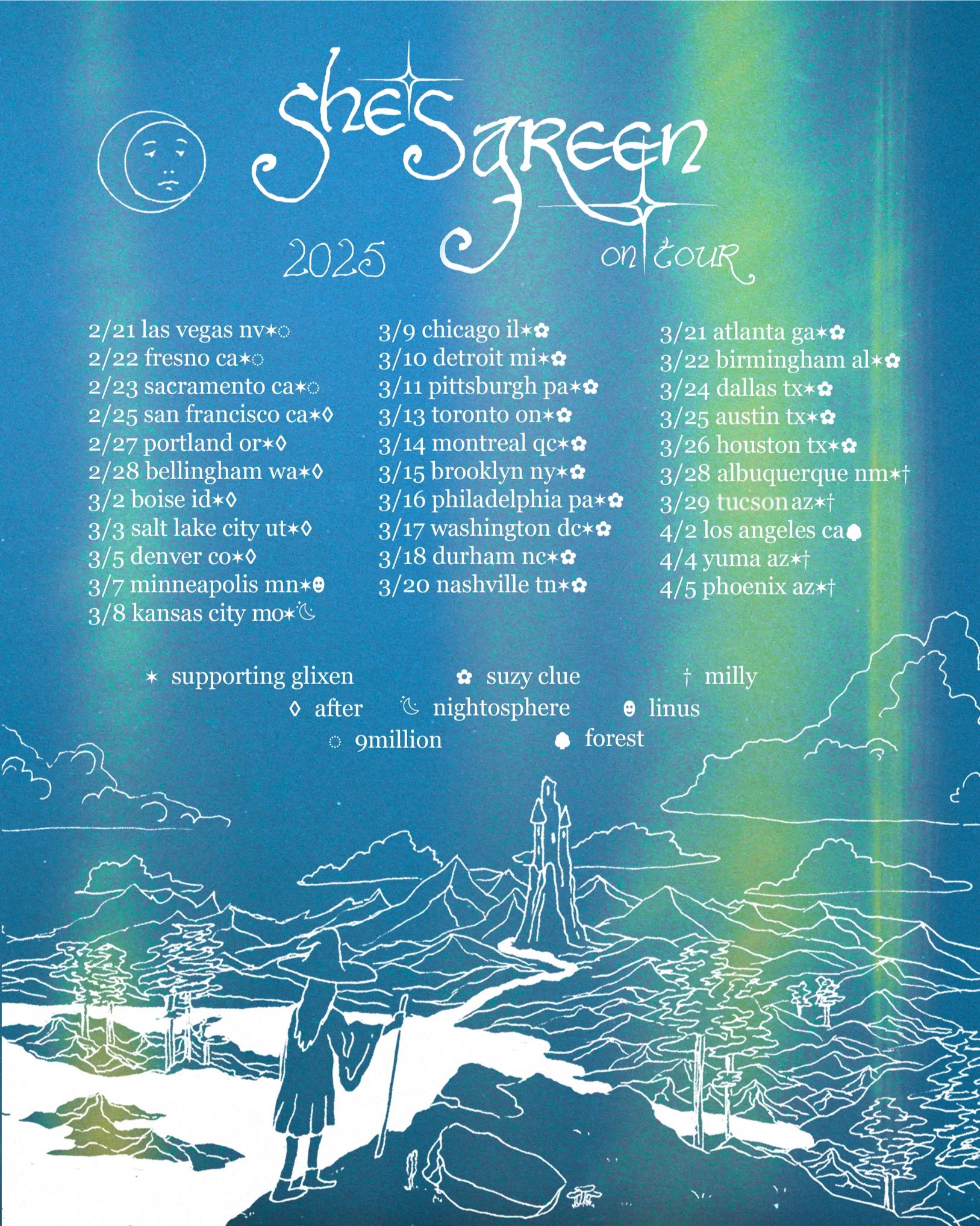 she's green - Wisteria EP Vinyl