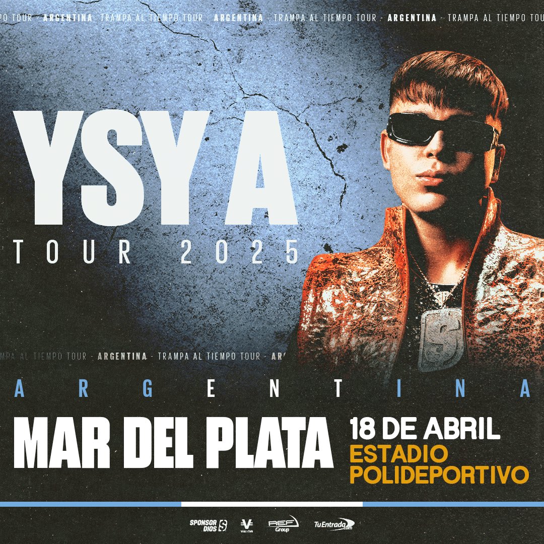 Y MAR DEL PLATA VOS QUÉ ESTÁS PIDIENDO YSYSMO CON TANTAS GANAS 

tuentrada.com/eventos/detall…