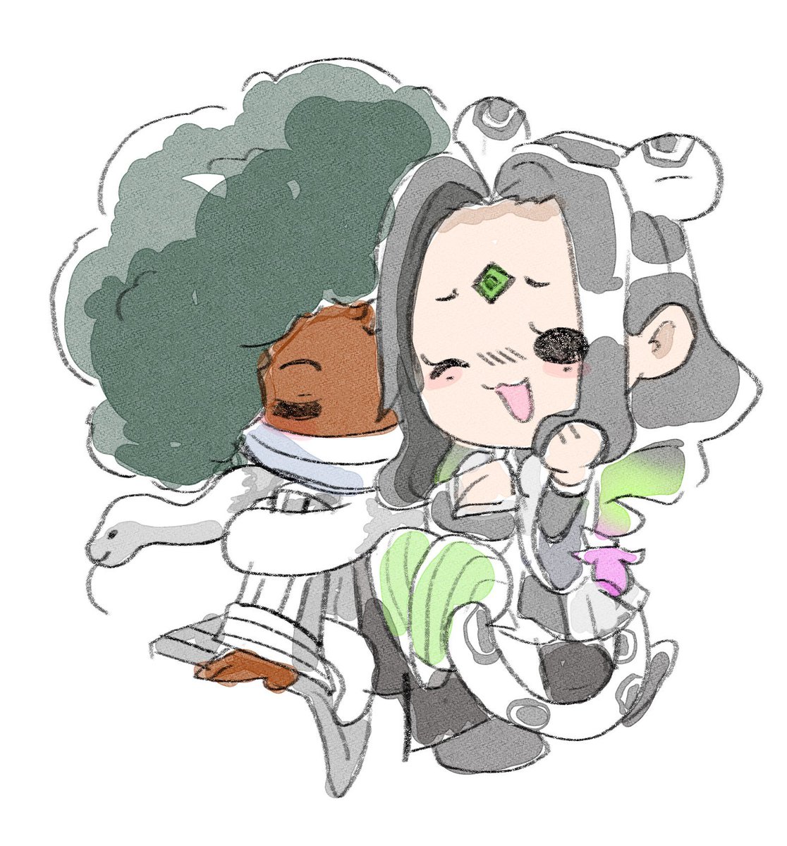 KishinShinobi's tweet image. It's BHM Day 20 now and our pick for today is @Loc_Rocker! He's been supportive to vtubers especially black vtubers for years and has not only picked up streaming but also started to pick up a design as well! We love to convert out here.😌He plays a ton of games and loves horror!