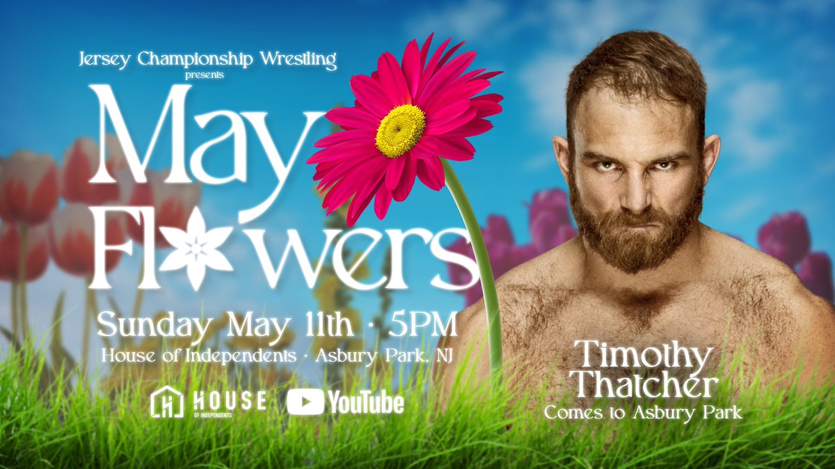 JerseyCW's tweet image. icymi

JCW returns to action on Sunday, May 11th at the House of Independents in Asbury Park!

Just Signed:
TIMOTHY THATCHER
MAD DOG CONNELLY
FILTHY TOM
and
BILLIE STARKZ returns!

Tickets go On Sale Friday at 10AM:
etix.com/ticket/p/97649…

Sun 5/11 - 5PM
The HOI - Asbury Park NJ