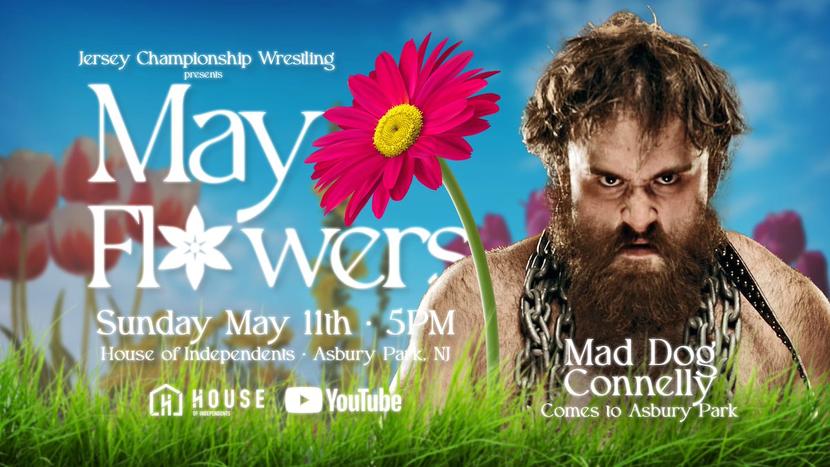 JerseyCW's tweet image. icymi

JCW returns to action on Sunday, May 11th at the House of Independents in Asbury Park!

Just Signed:
TIMOTHY THATCHER
MAD DOG CONNELLY
FILTHY TOM
and
BILLIE STARKZ returns!

Tickets go On Sale Friday at 10AM:
etix.com/ticket/p/97649…

Sun 5/11 - 5PM
The HOI - Asbury Park NJ