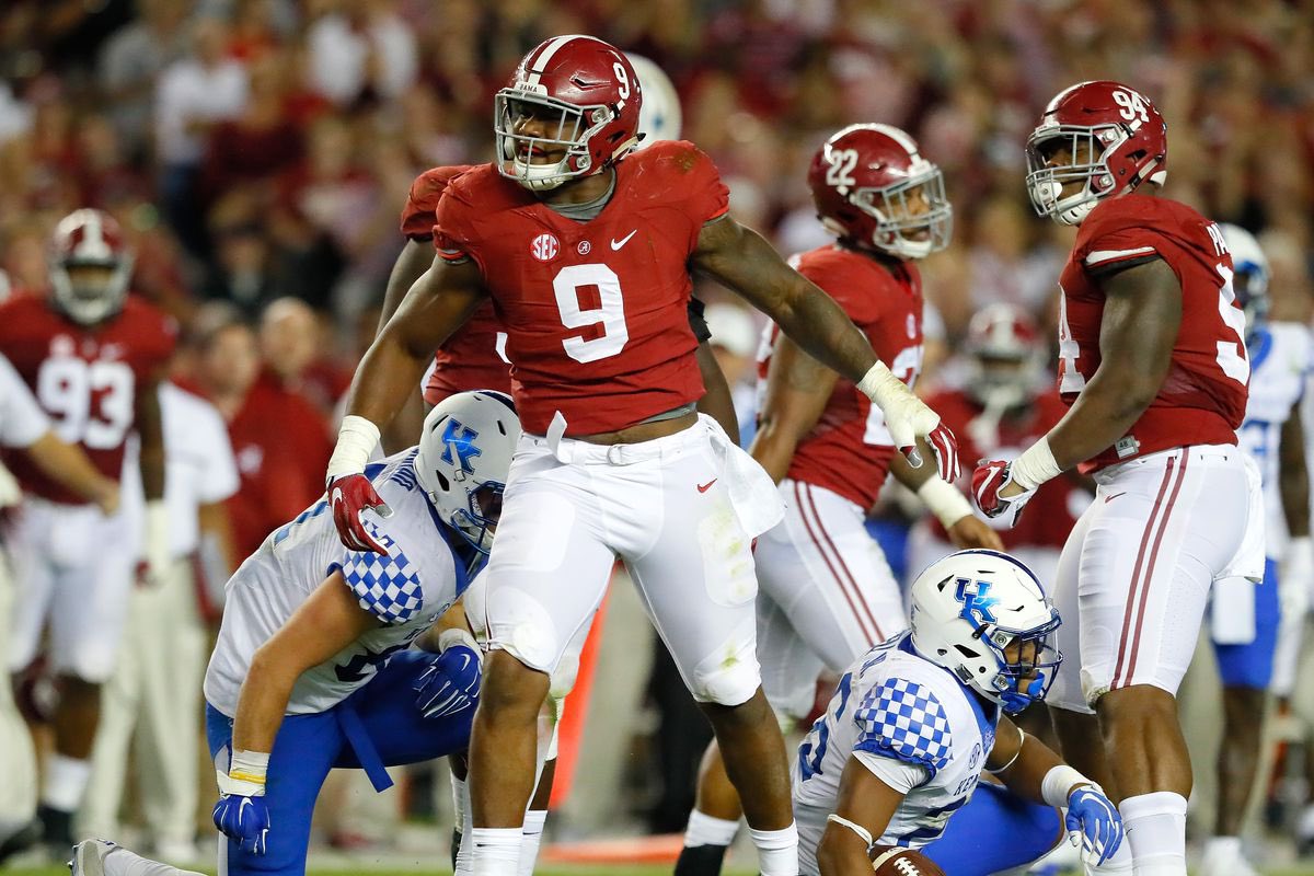 James “Jroc” Pace (@luljroc_) on Twitter photo Blessed to receive a offer to the University of Alabama❤️🤍
#AGTG #RollTide
<a href="/CoachMcGregor/">Bill McGregor</a> <a href="/tanksdaman2/">Tanksdaman2</a> <a href="/DMCoachbrown6/">COACH BROWN II</a> <a href="/adamgorney/">Adam Gorney</a> <a href="/RivalsFriedman/">Adam Friedman</a> <a href="/EdOBrienCFB/">EdOBrienCFB</a> <a href="/BrianDohn247/">BrianDohn247</a> <a href="/MohrRecruiting/">Brian Mohr</a> <a href="/TomLoy247/">Tom Loy</a> <a href="/ChadSimmons_/">ChadSimmons</a> <a href="/BrianDohn247/">BrianDohn247</a> Blessed to receive a offer to the University of Alabama❤️🤍
#AGTG #RollTide
<a href="/CoachMcGregor/">Bill McGregor</a> <a href="/tanksdaman2/">Tanksdaman2</a> <a href="/DMCoachbrown6/">COACH BROWN II</a> <a href="/adamgorney/">Adam Gorney</a> <a href="/RivalsFriedman/">Adam Friedman</a> <a href="/EdOBrienCFB/">EdOBrienCFB</a> <a href="/BrianDohn247/">BrianDohn247</a> <a href="/MohrRecruiting/">Brian Mohr</a> <a href="/TomLoy247/">Tom Loy</a> <a href="/ChadSimmons_/">ChadSimmons</a> <a href="/BrianDohn247/">BrianDohn247</a>