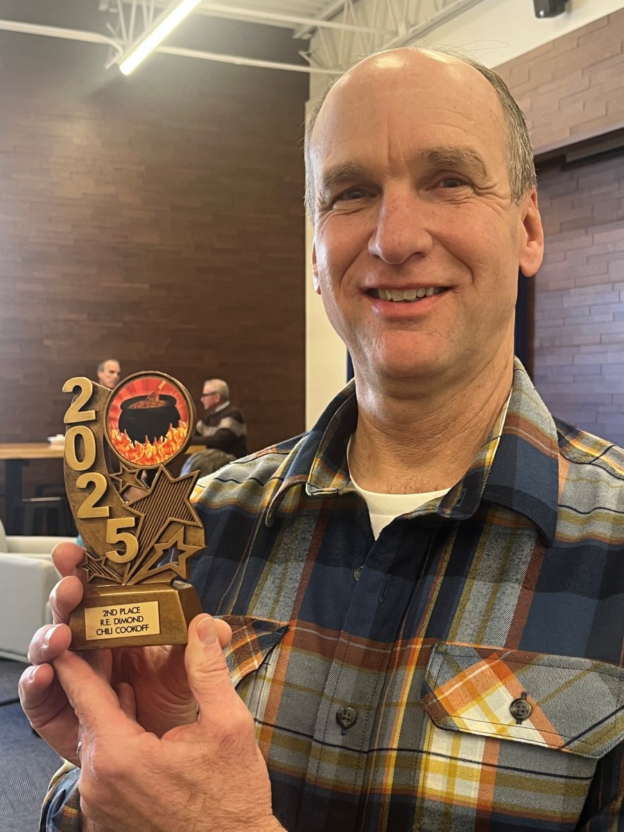 REDimondAssoc's tweet photo. 🔥 Engineers &amp; Chili – A Winning Combo! 🌶️🏆

We kept the #NationalEngineersWeek fun going with our Annual Chili Cookoff! 🍲🎉  

🥇 Dan Kirchmann  
🥈 Dean Hvidston  
🥉 Jamie Marocco  

Thanks to our team for cooking, taste-testing, and celebrating together! https://t.co/EyI2dvRtVo