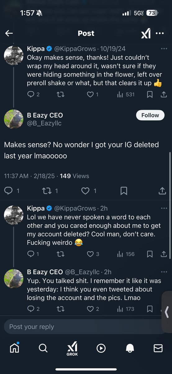 KippaGrows's tweet image. Hey @Meta you wanna know why your platform sucks ass? My account didn’t break a single rule, I’m well aware of your TOS. You have losers like this going through a midlife crisis, paying for bots to get me mass reported and banned. I won’t be back. X is better ✌️